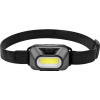 Produktbild för ANSMANN HD120B - huvudficklampa - LED (COB) - 1 W - svart