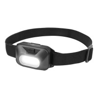 Produktbild för ANSMANN HD120B - huvudficklampa - LED (COB) - 1 W - svart