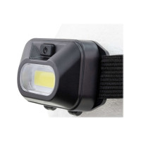 Produktbild för ANSMANN HD120B - huvudficklampa - LED (COB) - 1 W - svart