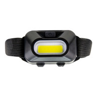 Produktbild för ANSMANN HD120B - huvudficklampa - LED (COB) - 1 W - svart