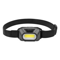 Produktbild för ANSMANN HD120B - huvudficklampa - LED (COB) - 1 W - svart