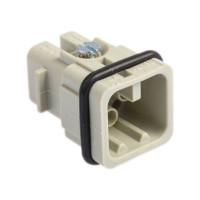 Produktbild för Harting stiftinsats Han® D 09 36 008 3001 8 + PE crimp (09 3...