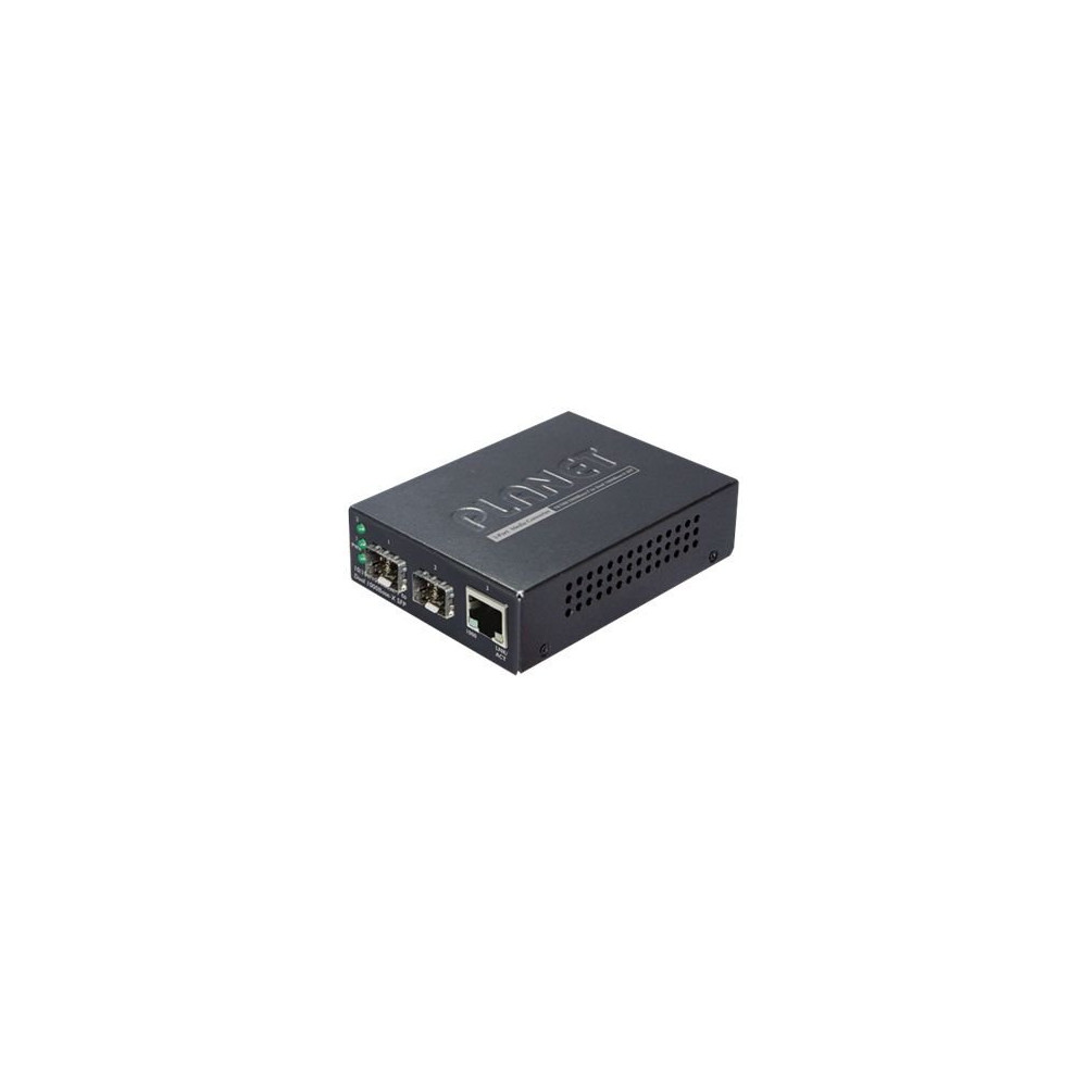 Produktbild för PLANET GT-1205A - fibermediekonverterare - 10Mb LAN, 100Mb LAN, 1GbE