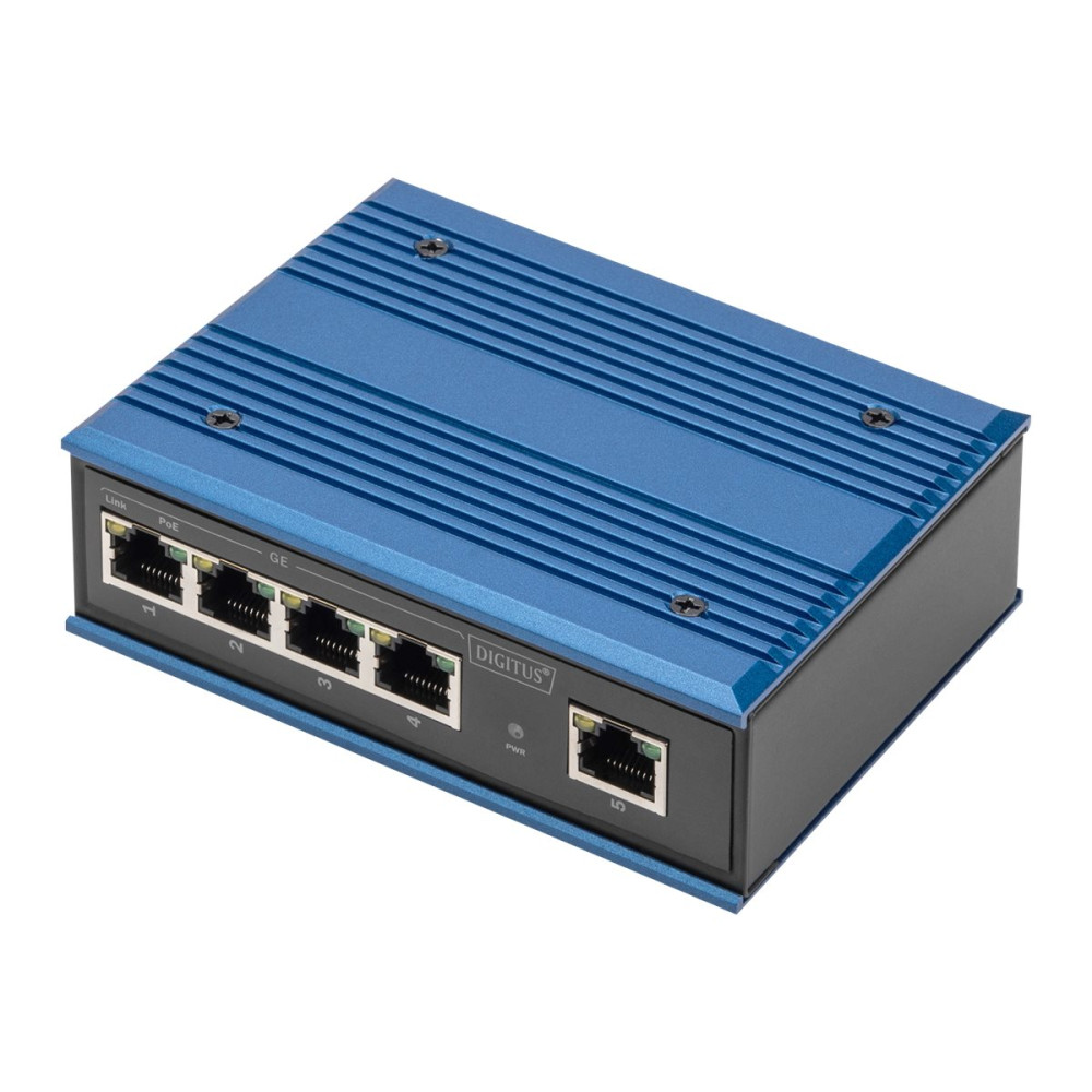 Produktbild för DIGITUS Industrial - switch - 4 portar - ohanterad