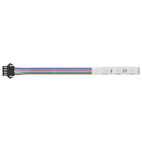 Produktbild för LED Band 2 pcs Svart och multicolor 1745 mm Koppar och plast