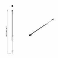 Produktbild för LED Band 2 pcs Svart och multicolor 1745 mm Koppar och plast