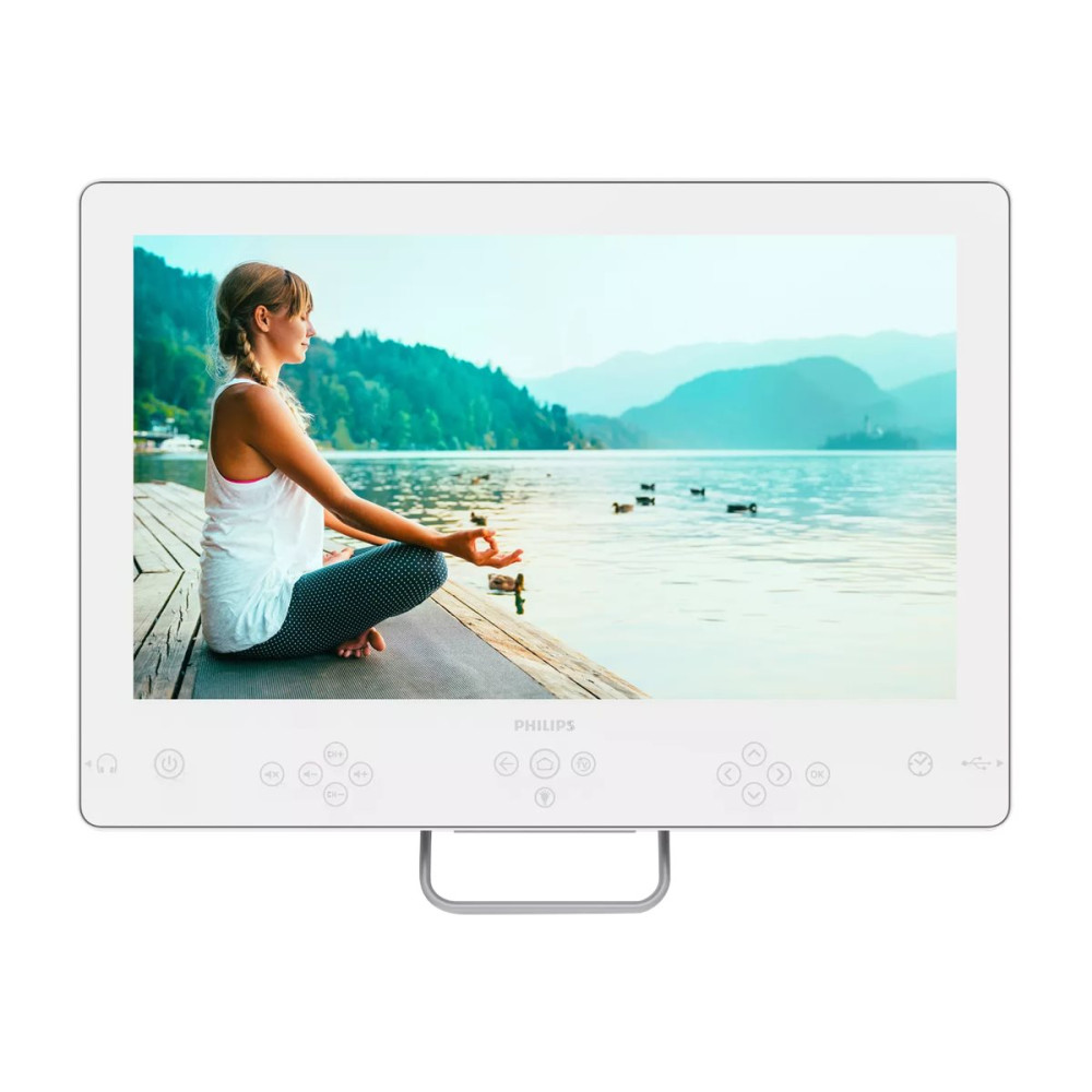 Produktbild för Philips 19HFL5214W Professional HeartLine - 19" LED-bakgrundsbelyst LCD-TV - HD - för sjukvård/sjukhus