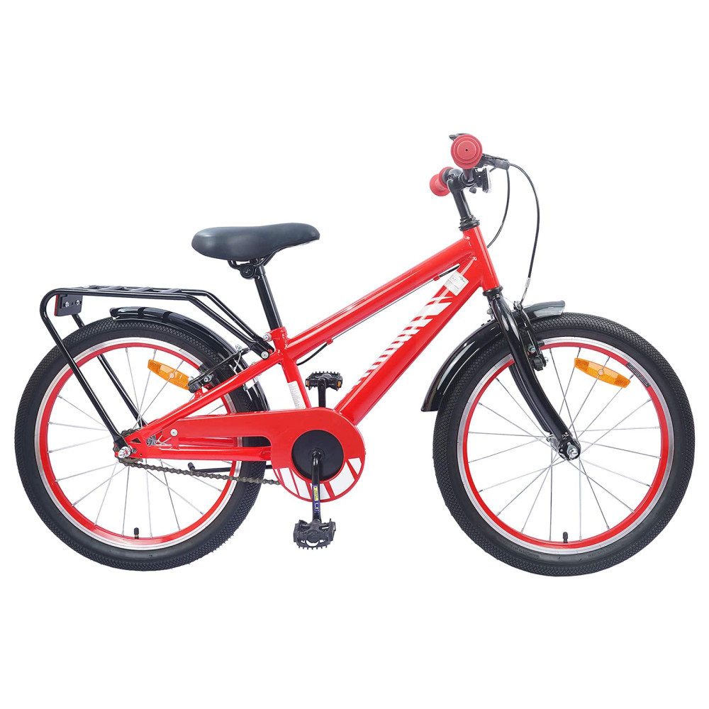 Produktbild för Barncykel 20 Tum för 6-11 år gamla Röd