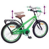 Produktbild för Barncykel 20 Tum för 6-11 år gamla Grön
