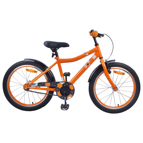 vidaXL Barncykel 20 Tum för 6-11 år gamla Orange