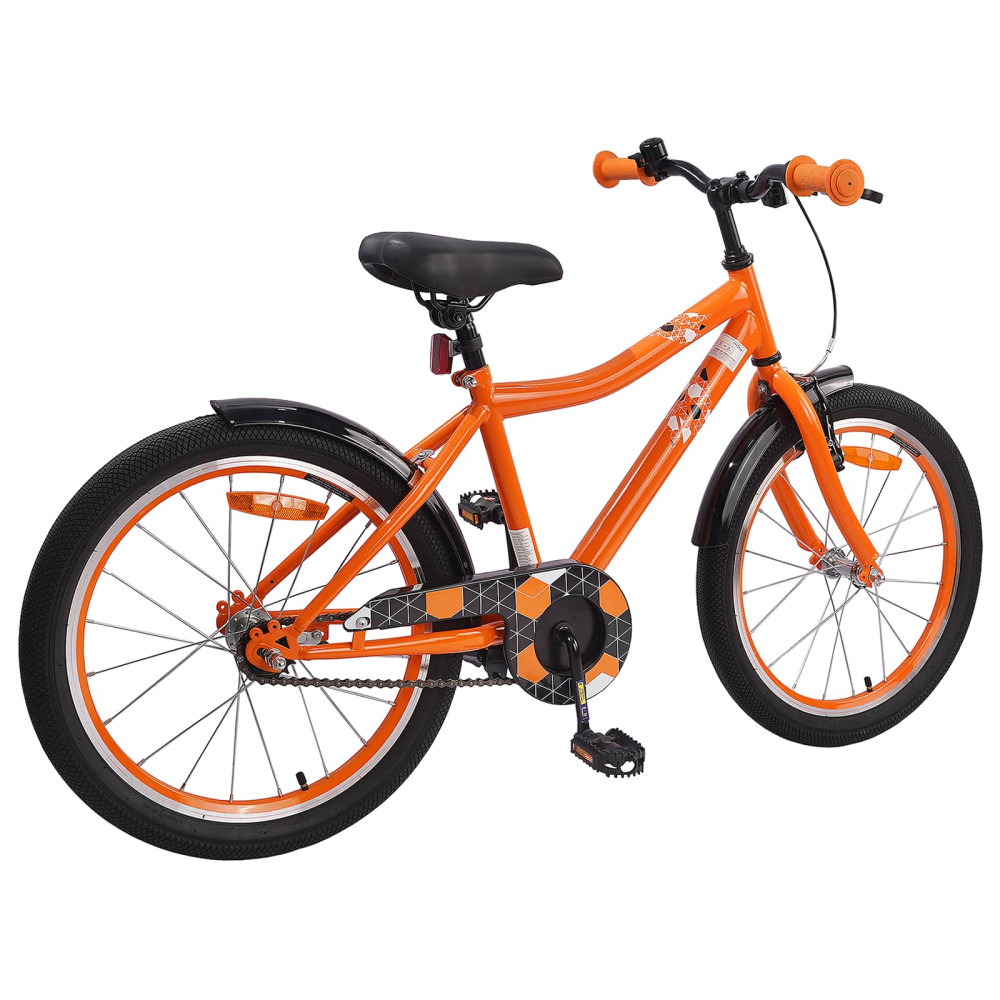 Produktbild för Barncykel 20 Tum för 6-11 år gamla Orange