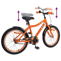 Produktbild för Barncykel 20 Tum för 6-11 år gamla Orange
