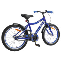 Produktbild för Barncykel 20 Tum för 6-11 år gamla Mörkblå