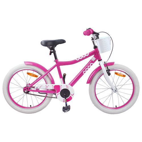 vidaXL Barncykel 20 Tum för 6-11 år gamla Rosa - Cyklar