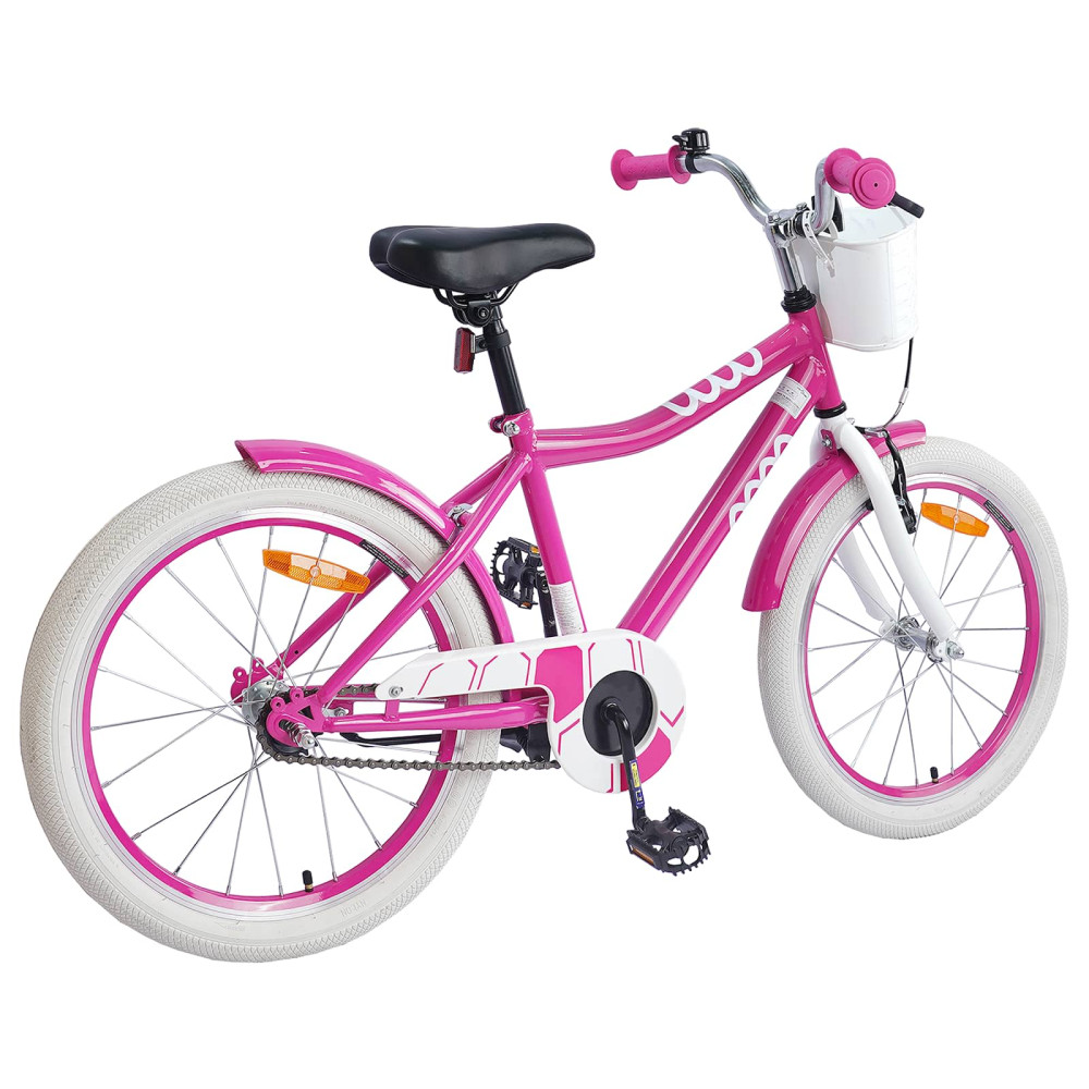 Produktbild för Barncykel 20 Tum för 6-11 år gamla Rosa