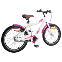 Produktbild för Barncykel 20 Tum för 6-11 år gamla Rosa