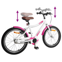Produktbild för Barncykel 20 Tum för 6-11 år gamla Rosa