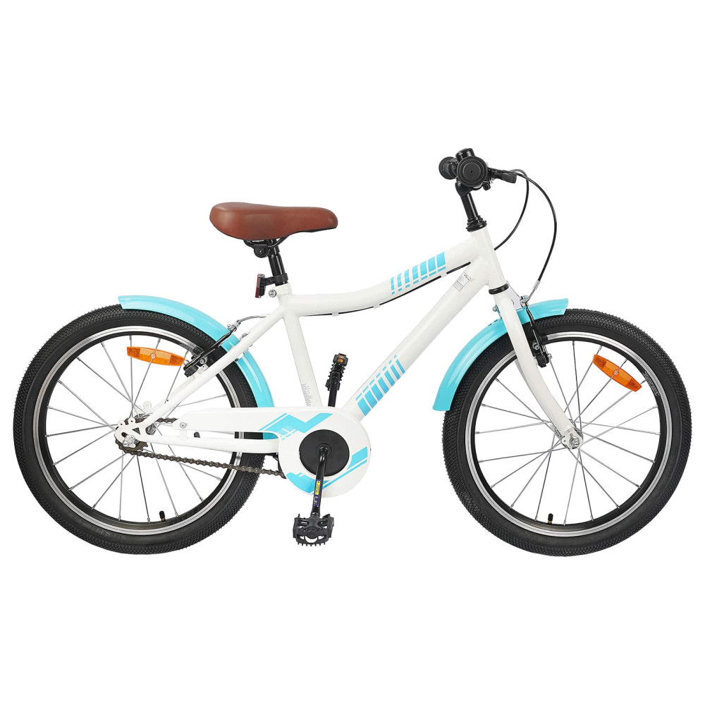 Produktbild för Barncykel 20 Tum för 6-11 år gamla Ljusblå