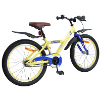 Produktbild för Barncykel 20 Tum för 6-11 år gamla Gul
