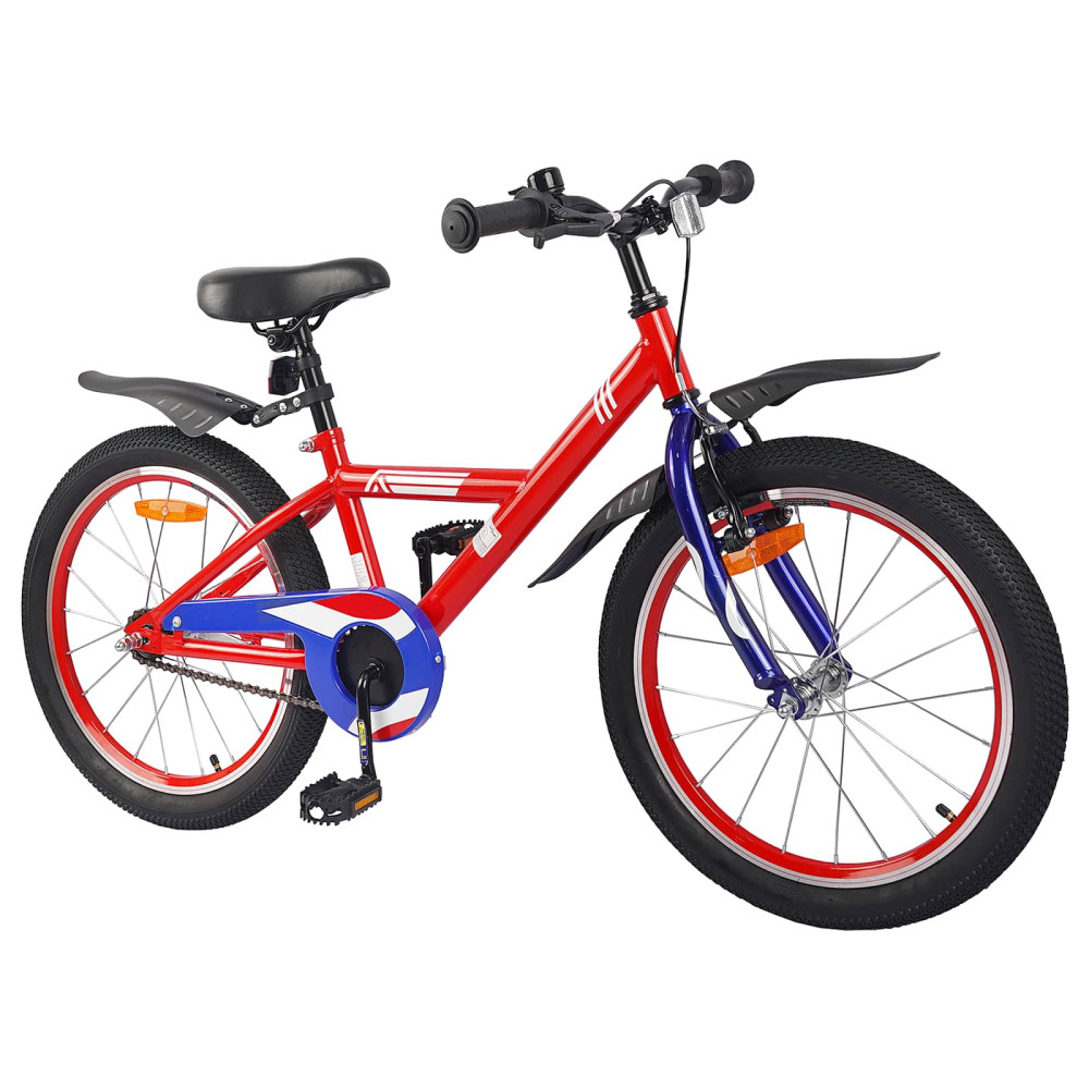 Produktbild för Barncykel 20 Tum för 6-11 år gamla Röd