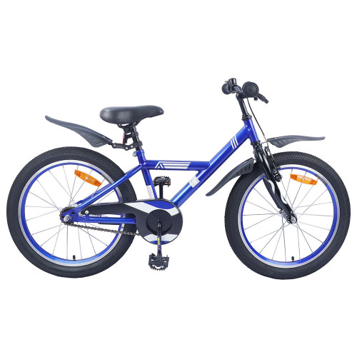 vidaXL Barncykel 20 Tum för 6-11 år gamla Mörkblå