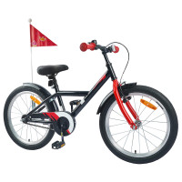 Produktbild för Barncykel 20 Tum för 6-11 år gamla Svart