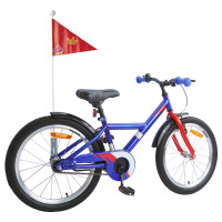 Produktbild för Barncykel 20 Tum för 6-11 år gamla Mörkblå