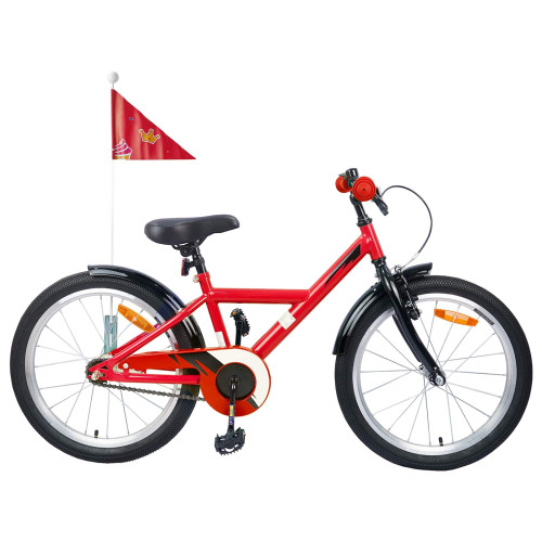 vidaXL Barncykel 20 Tum för 6-11 år gamla Röd - Cyklar
