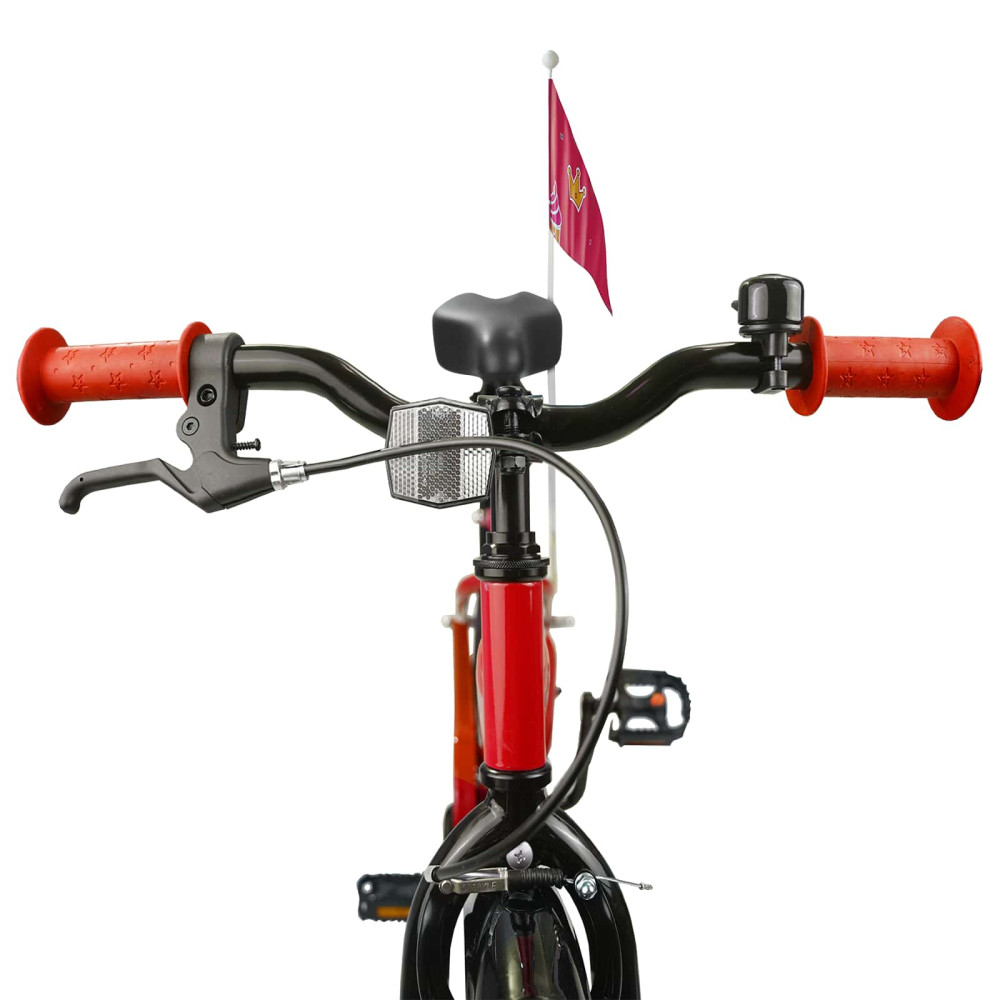 Produktbild för Barncykel 20 Tum för 6-11 år gamla Röd