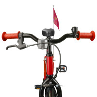Produktbild för Barncykel 20 Tum för 6-11 år gamla Röd