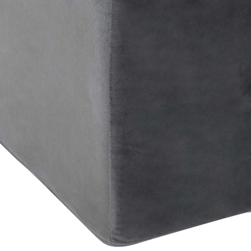 Produktbild för Ben Kudde Grå 68 x 40 x 18 cm PU skum