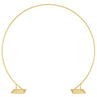 Produktbild för Bröllopsbåge Guld 220 x 45 x 200 cm Stål