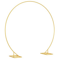 Produktbild för Bröllopsbåge Guld 220 x 45 x 200 cm Stål