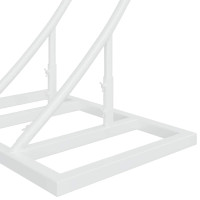 Produktbild för Bröllopsbåge Vit 220 x 45 x 200 cm Stål