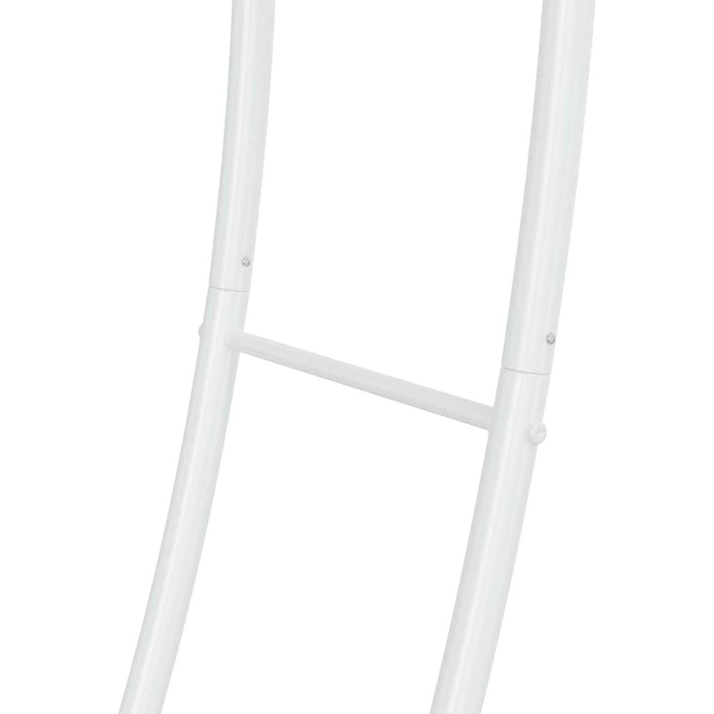 Produktbild för Bröllopsbåge Vit 220 x 45 x 200 cm Stål