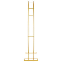 Produktbild för Bröllopsbåge Guld 220 x 45 x 200 cm Stål