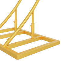Produktbild för Bröllopsbåge Guld 220 x 45 x 200 cm Stål