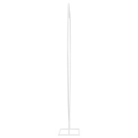 Produktbild för Bröllopsbåge Vit 195 x 35 x 211 cm Stål