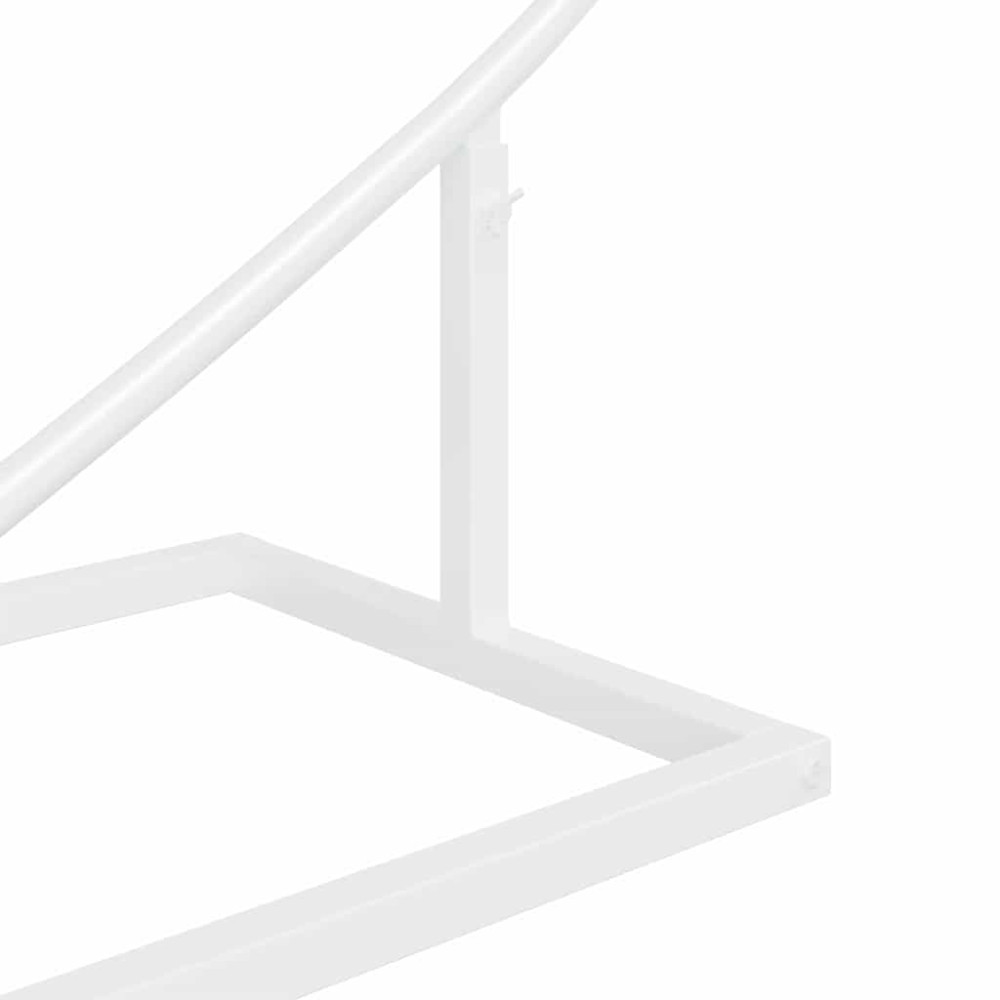 Produktbild för Bröllopsbåge Vit 195 x 35 x 211 cm Stål