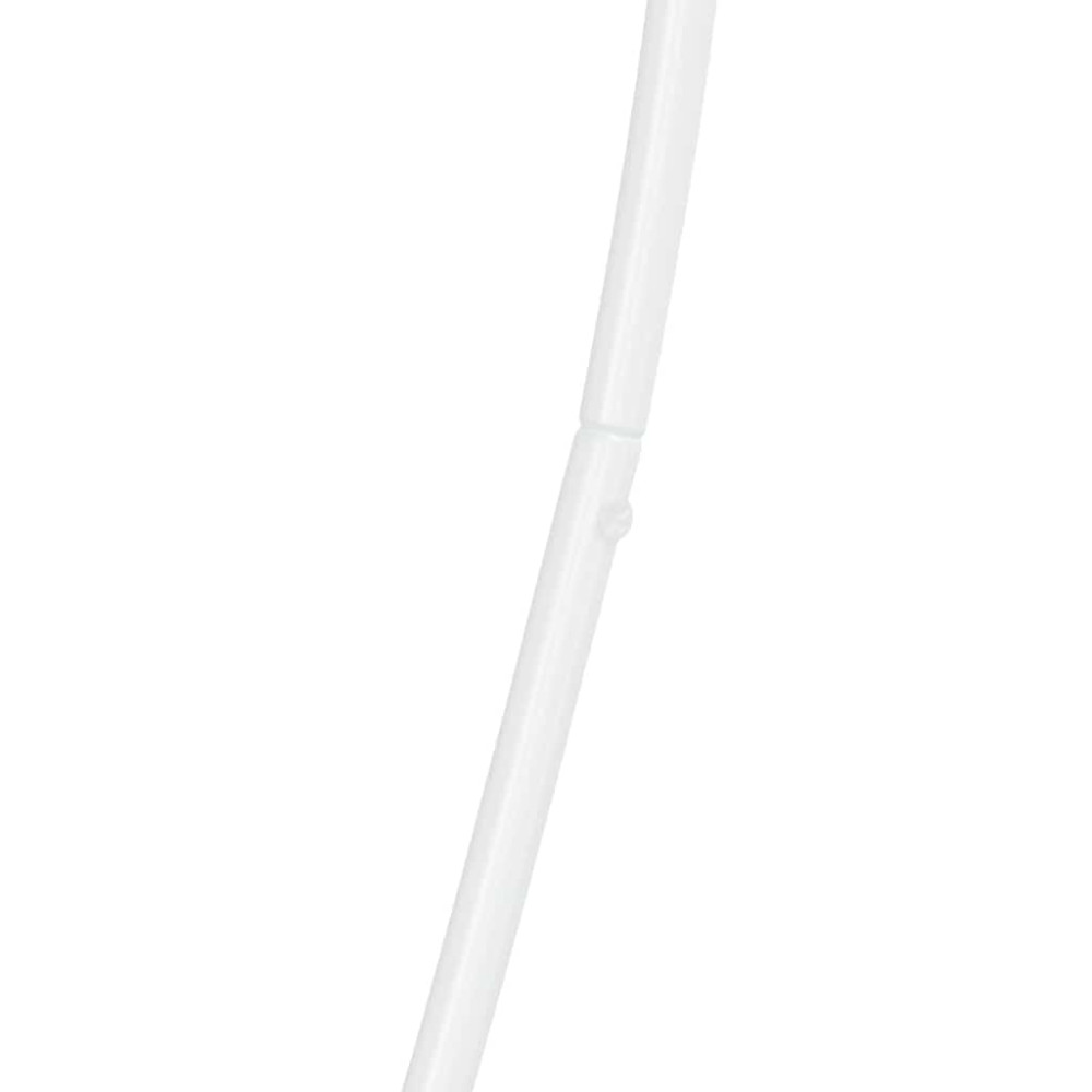 Produktbild för Bröllopsbåge Vit 195 x 35 x 211 cm Stål