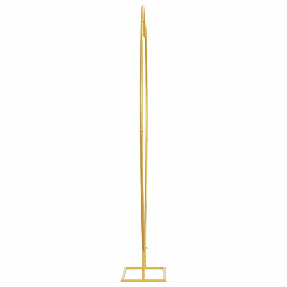 Produktbild för Bröllopsbåge Guld 195 x 35 x 211 cm Stål