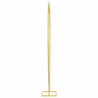 Produktbild för Bröllopsbåge Guld 195 x 35 x 211 cm Stål