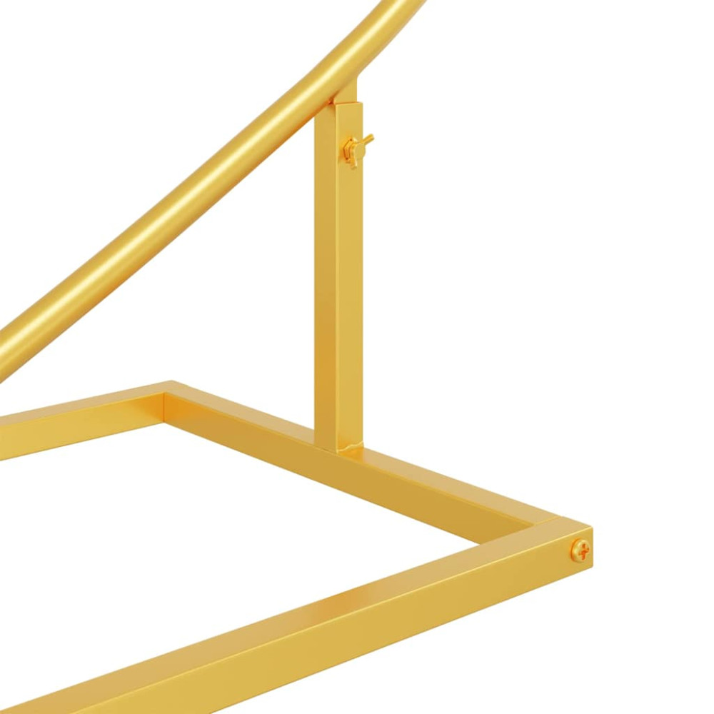 Produktbild för Bröllopsbåge Guld 195 x 35 x 211 cm Stål