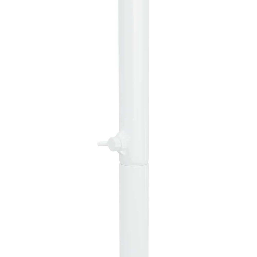 Produktbild för Bröllopsbåge Vit 100 x 39 x 200 cm Stål