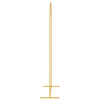 Produktbild för Bröllopsbåge Guld 100 x 39 x 200 cm Stål