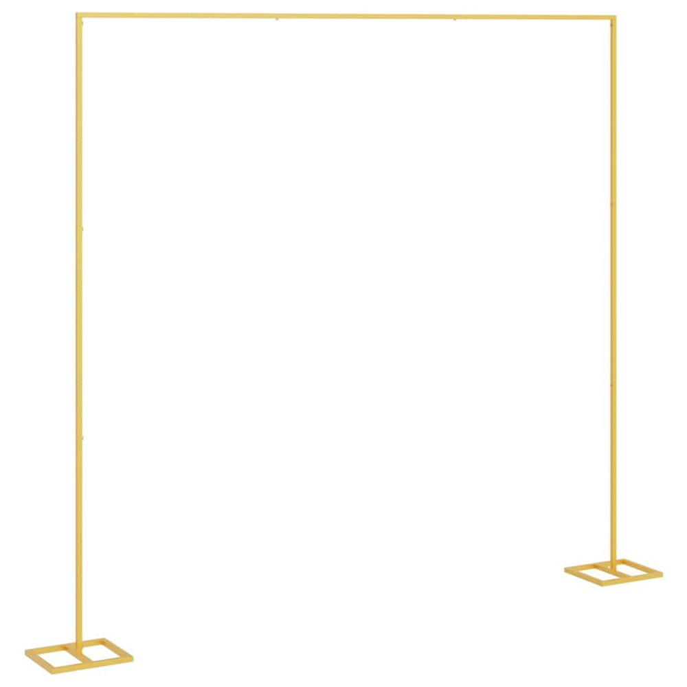 Produktbild för Bröllopsbåge Guld 338 x 35 x 300 cm Stål