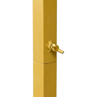 Produktbild för Bröllopsbåge Guld 338 x 35 x 300 cm Stål