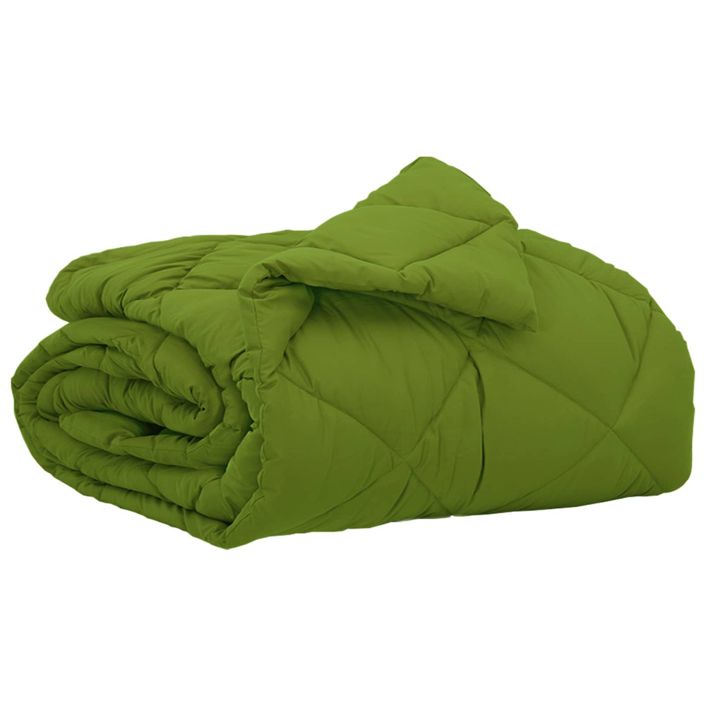 Produktbild för Sommar Duvet Grön 200 x 135 cm Mikrofiber