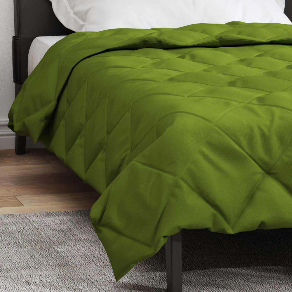 Produktbild för Sommar Duvet Grön 200 x 140 cm Mikrofiber
