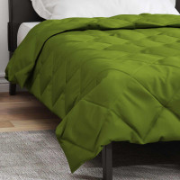 Produktbild för Sommar Duvet Grön 200 x 140 cm Mikrofiber